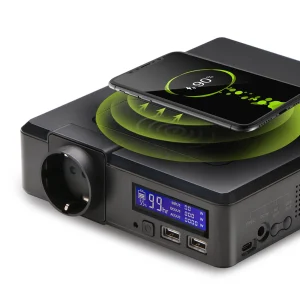 ALLPOWERS 200W Portable Power Station – 154Wh Power Bank with Wireless Charging & PD 60W USB-C