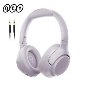 QCY H3 ANC Wireless Headphones – 43dB Hybrid Noise Cancelling, Hi-Res Audio, Bluetooth 5.4, 60H Battery