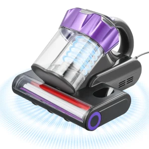 VEVOR Mattress Vacuum Cleaner – 18KPa Powerful Suction, HEPA Filtration, Hot Air & Ultrasound Handheld Cleaner