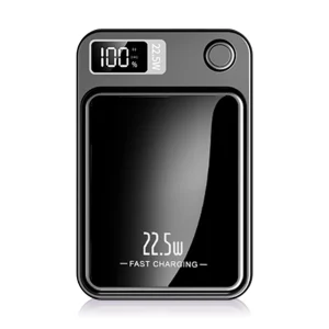 10000mAh Magnetic Wireless Power Bank – 22.5W Fast Charging, MagSafe-Compatible Portable Charger